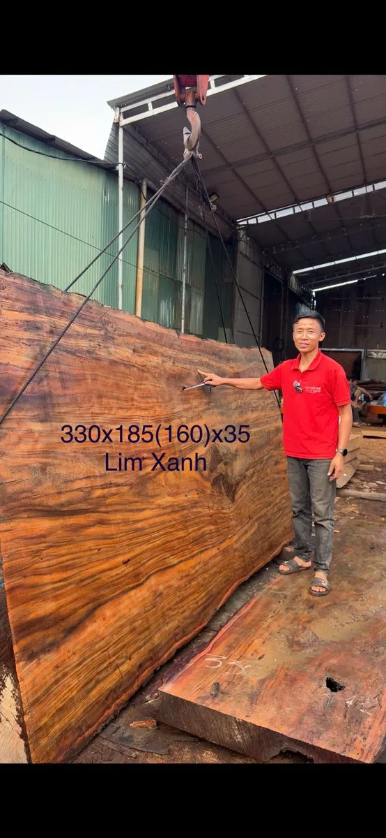 Tấm 2 Lim Xanh 330x185x35