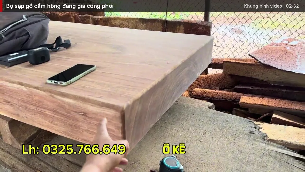 Bộ sập gỗ cẩm hồng đang gia công phần phôi tại xưởng Bộ sập gỗ cẩm hồng đang gia công phần phôi tại xưởng